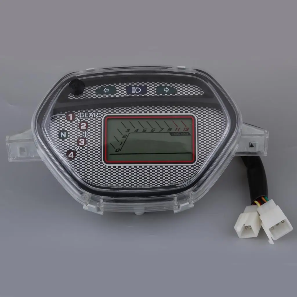 299 Kmh Motorcycle RMP ometer Digital LCD for CD110 Waterproof