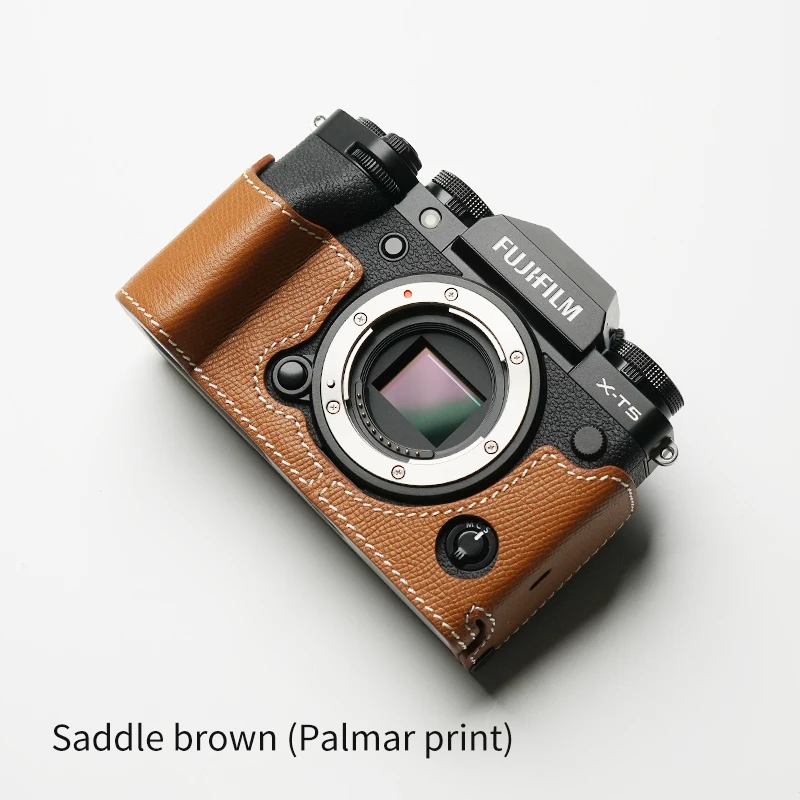 Mr.Stone voor Fujifilm X-T5 cameratas beschermhoes xt5 camera bodysuit XT5 camera handgemaakte lederen cameratas
