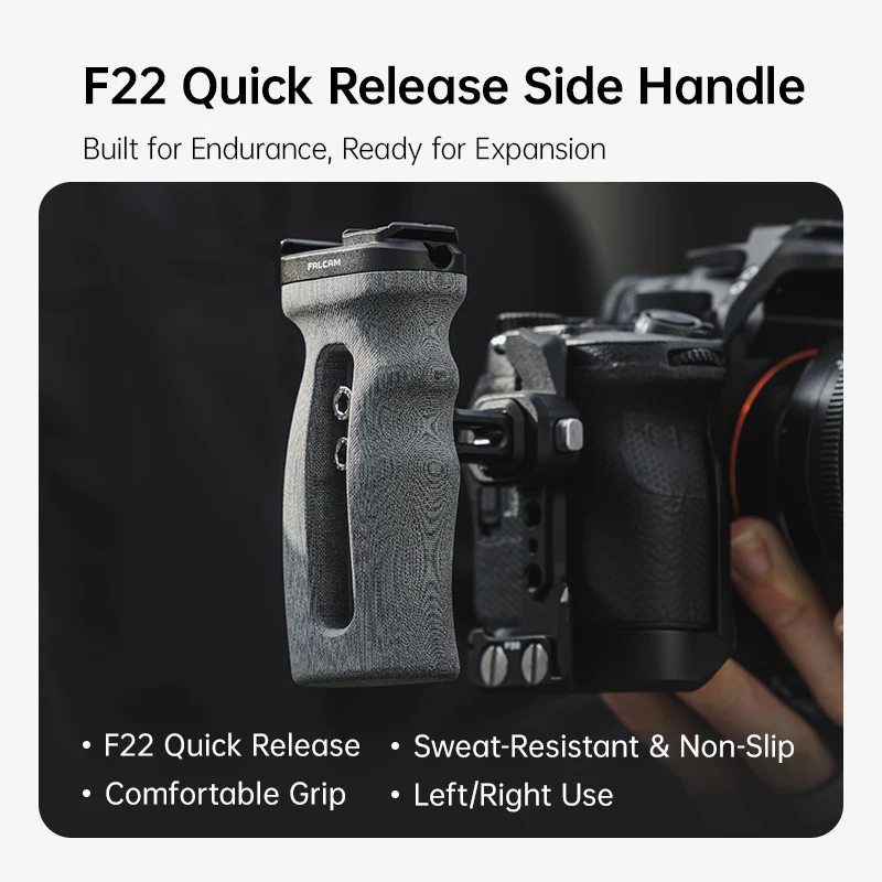 Ulanzi Falcam F22 カメラケージ サイドハンドル クイックリリース