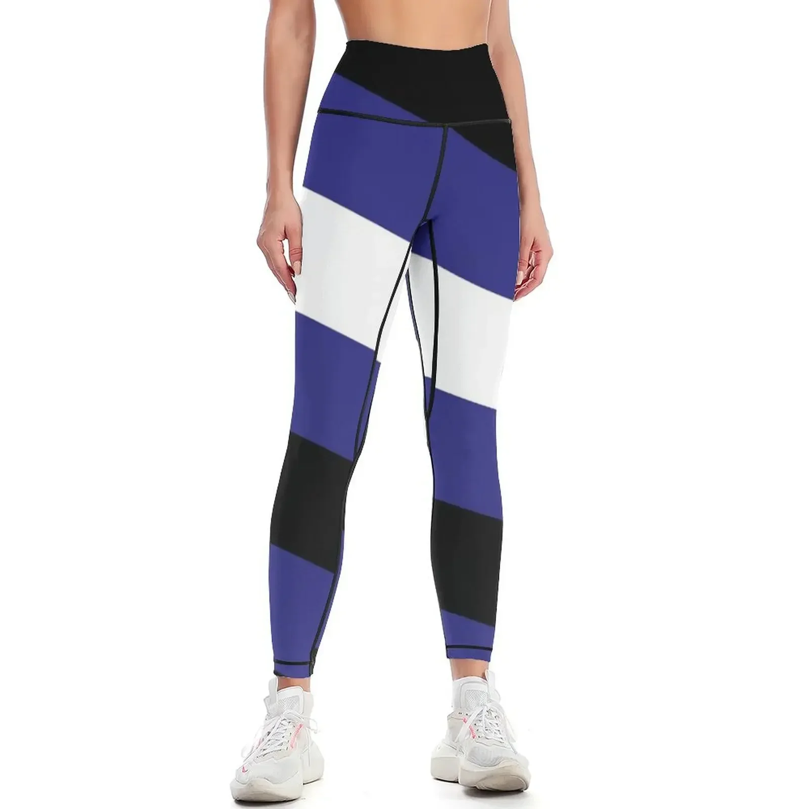 

Leather Pride Waving Color Scheme Leggings Fitness woman Fitness's gym clothes Women sportwear Womens Leggings