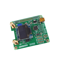 NEW V1.3 MMDVM_HS_Dual_Hat MMDVM Duplex RX TX UHF VHF Hotspot board + Antenna + OLED Support P25 DMR YSF NXDN For Raspberry pi