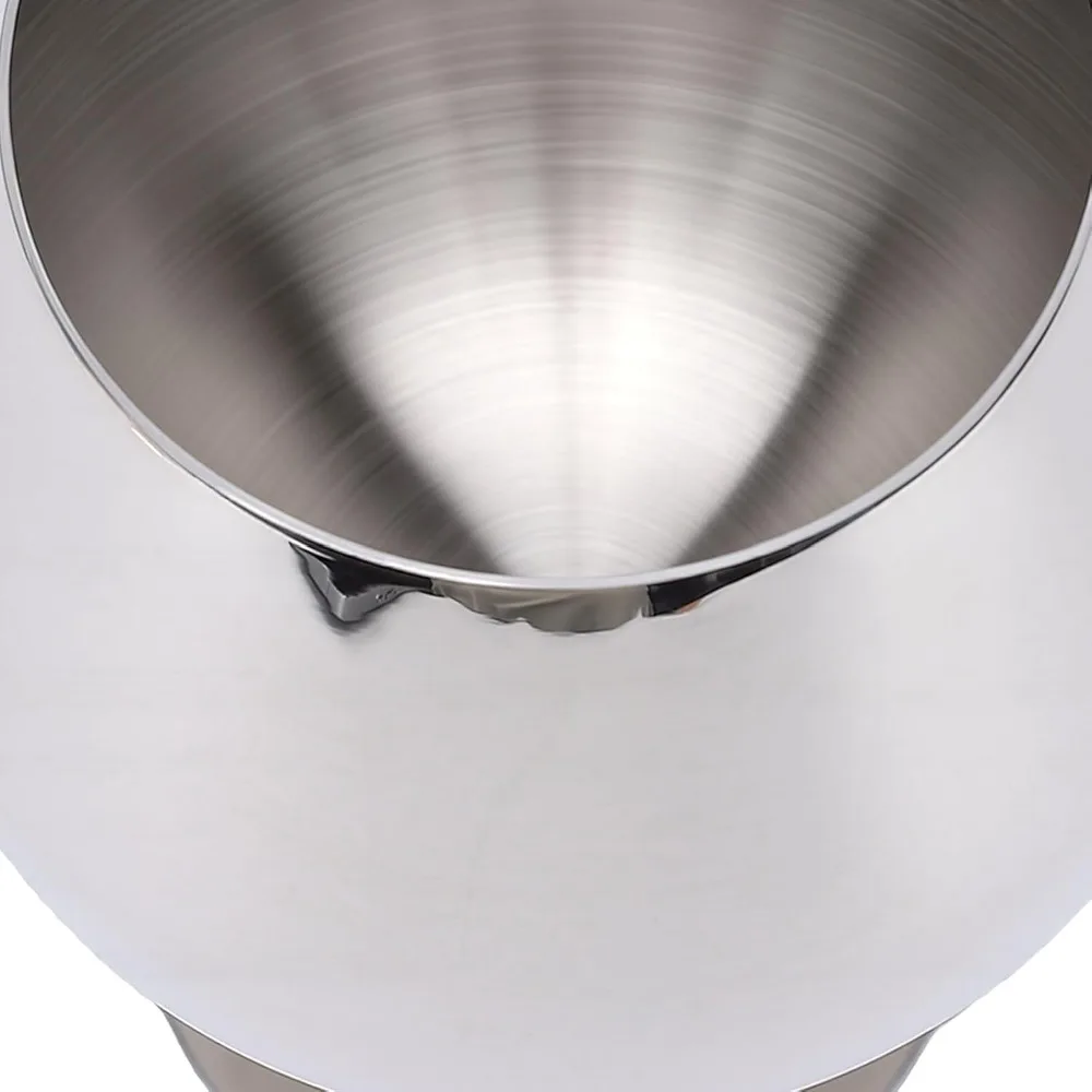 Reusable 300ml Dessert Cup Rustless Steel Polished Pedestal Bowl Practical Tall Footed Tall Footed Cup For Cocktail Serving