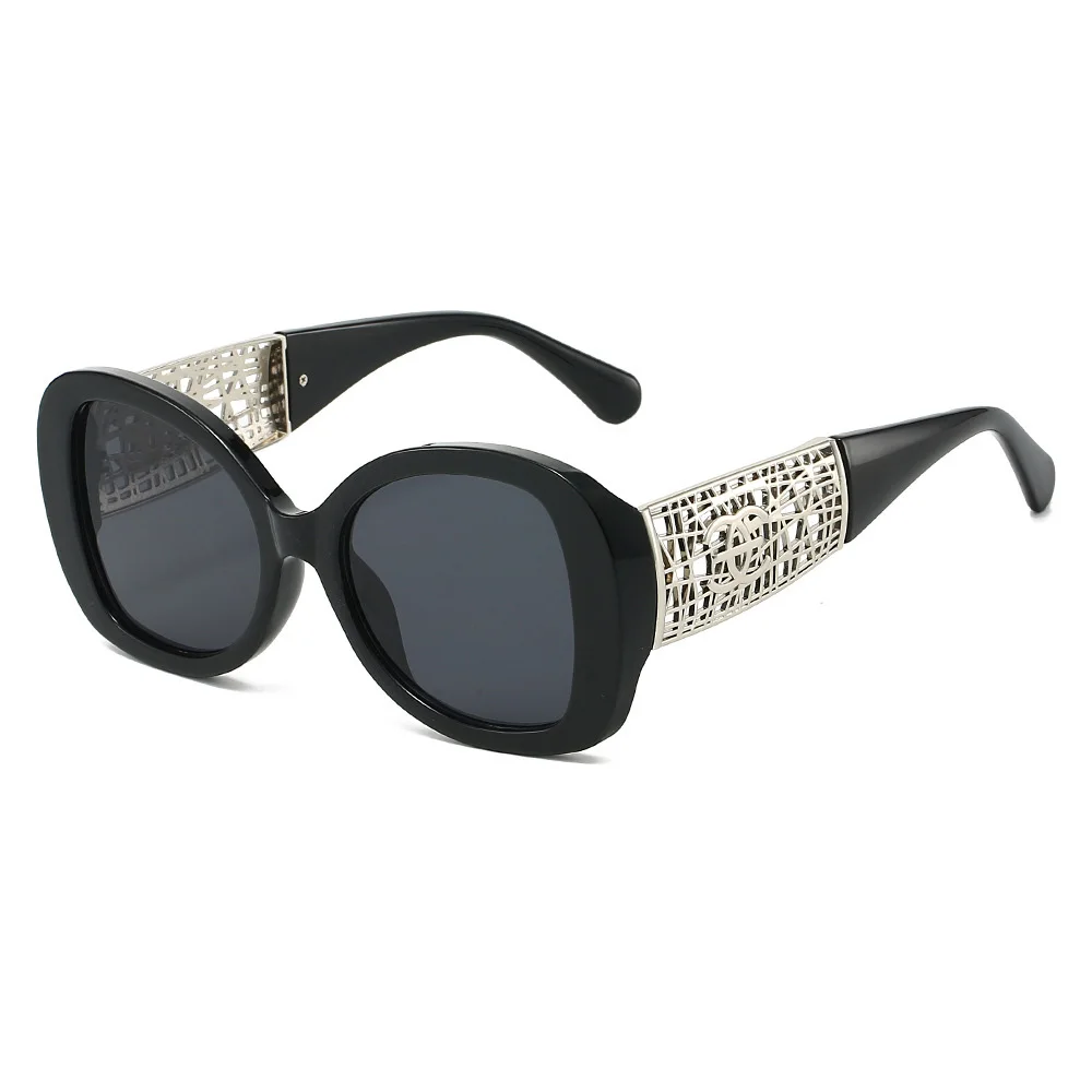 2025 gafas de sol cuadradas de diseñador de lujo Vintage para mujer y hombre, gafas de sol Retro de gran tamaño a la moda para conducir al aire libre, sombra Retro UV400