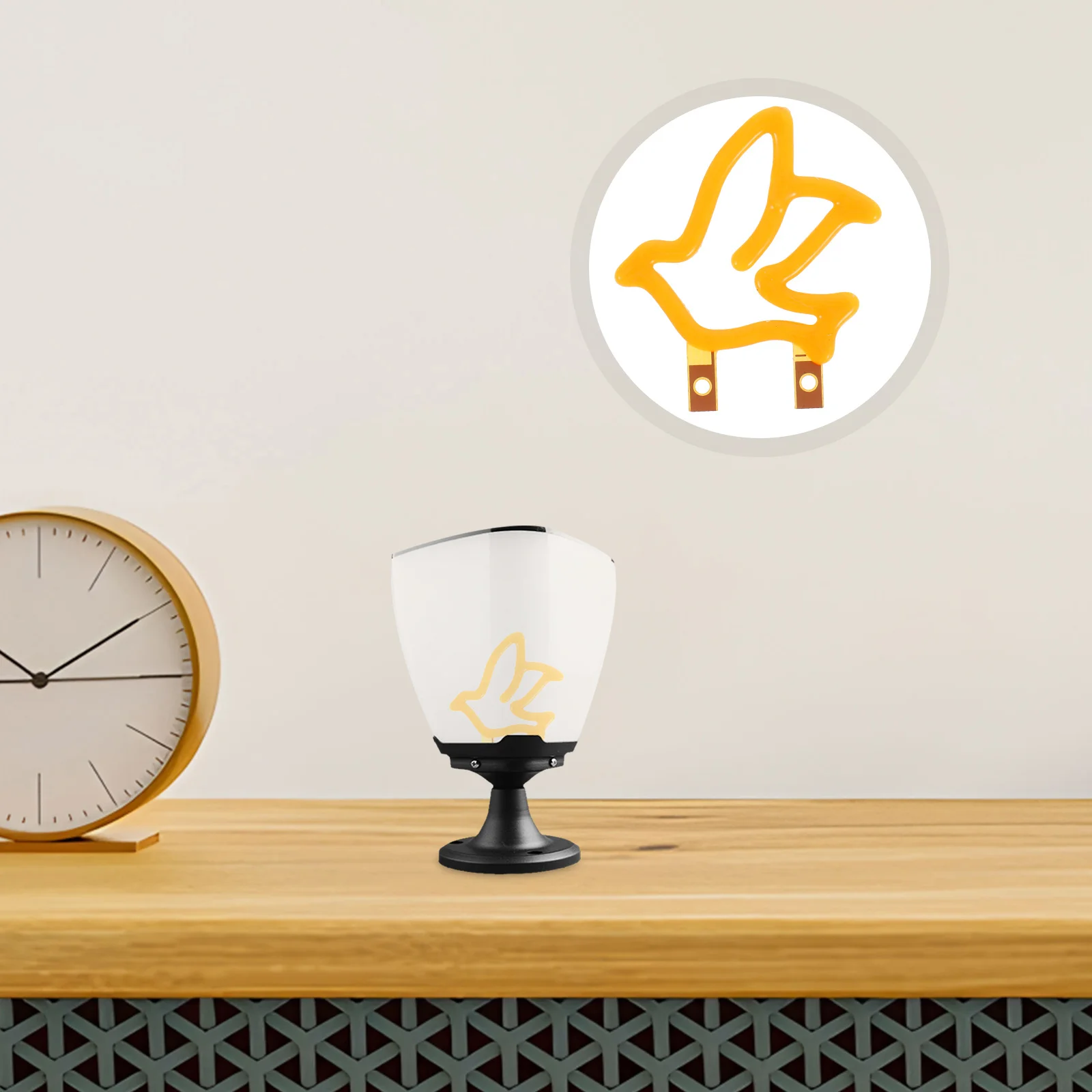 

Лампа светодиодная накаливания в форме голубя, гибкая лампа накаливания, мягкая для домашнего декора, детали свадебной лампы