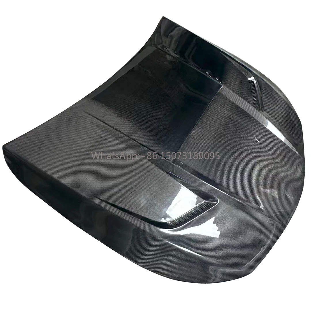 غطاء محرك السيارة من ألياف الكربون W213 E63S E63 لسيارة Mercedes E-Class W213 2016-2024 #1