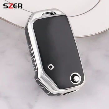 כיס מפתח רכב מתהפך TPU למכונית Kia Sportage Ceed Xceed Sports K5 Seltos 2019 2020 2022 2023 אביזרים