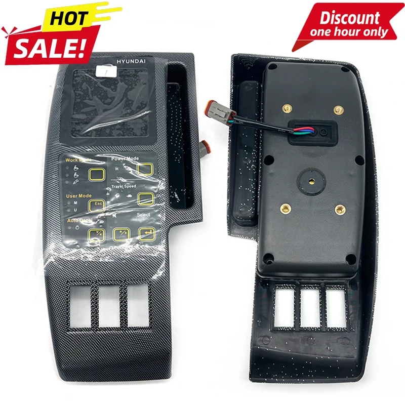 

R210-7 R225-7 Excavator Instrument Display Screen 21N8-30015 21N8-30013