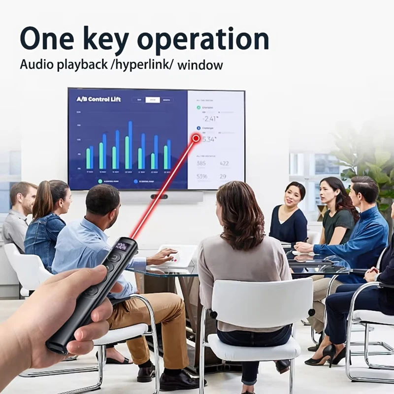 A7THK-الصفحة اللاسلكية تحول القلم الحساسة PPT قلم الشريحة USB مؤشر الأشعة تحت الحمراء للتحكم عن بعد لجهاز العرض