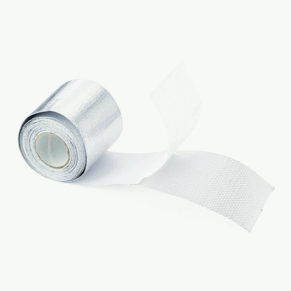 1Pcs Heat Shield Wrap Tape Exhaust Pipe Adhesive Reflective Aluminium 5cm×5m Auto Engine Parts UK Car Accessories