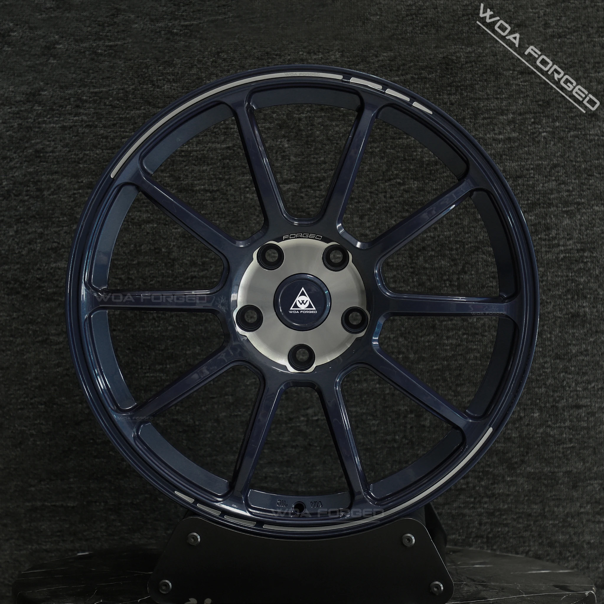 

6061T6 ZE40 Lightweight Forged Sport Car Wheels 5x120 5x112 5x139.7 Bule Aluminum Deep Recessed 35mm 20mm 4x100 Deep Passenger