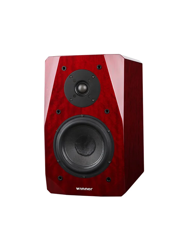 ODM/OEM Fabricação Hi Fi Sistema de alto-falantes Caixa de madeira Alto-falante Estante Computador de mesa Alto-falante feito de madeira