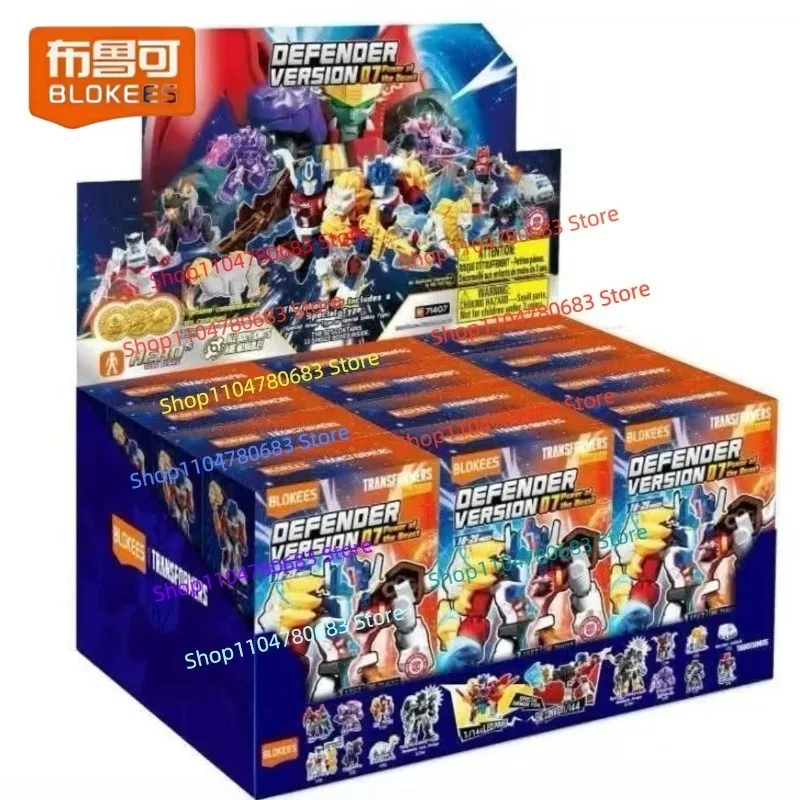 BLOKEES Bouwblok Man Transformers Star Edition Serie 7 Optimus Prime Actiefiguur Assemblagemodel Ornament Anime Speelgoed Cadeau