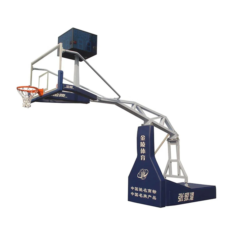 Stunity Newest Modified FIBA Approval Intelligent Basketball Backstop Stand