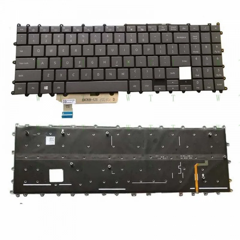 

BB Lpatop Keyboard for SAMSUNG 750QCJ NP750QCJ NT750QCJ Gray US Backlit