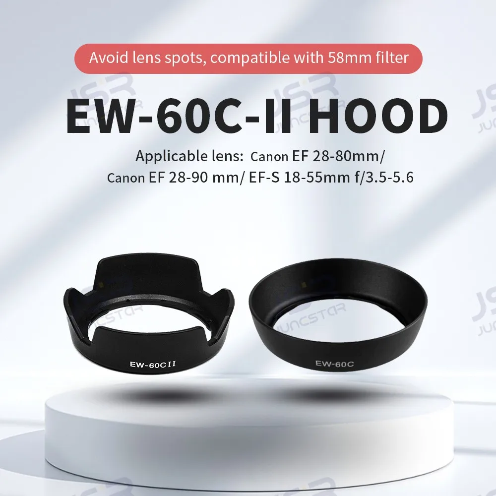 Suitable for Canon EW-60C light shield 600D500D450D28-80 28-90 18-55 first and second generation lenses