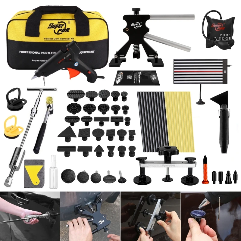 

Super Pdr Repair Tool Removal Glue Puller Tab Hail Lifter Body Repair Pdr Tools for Car Dent