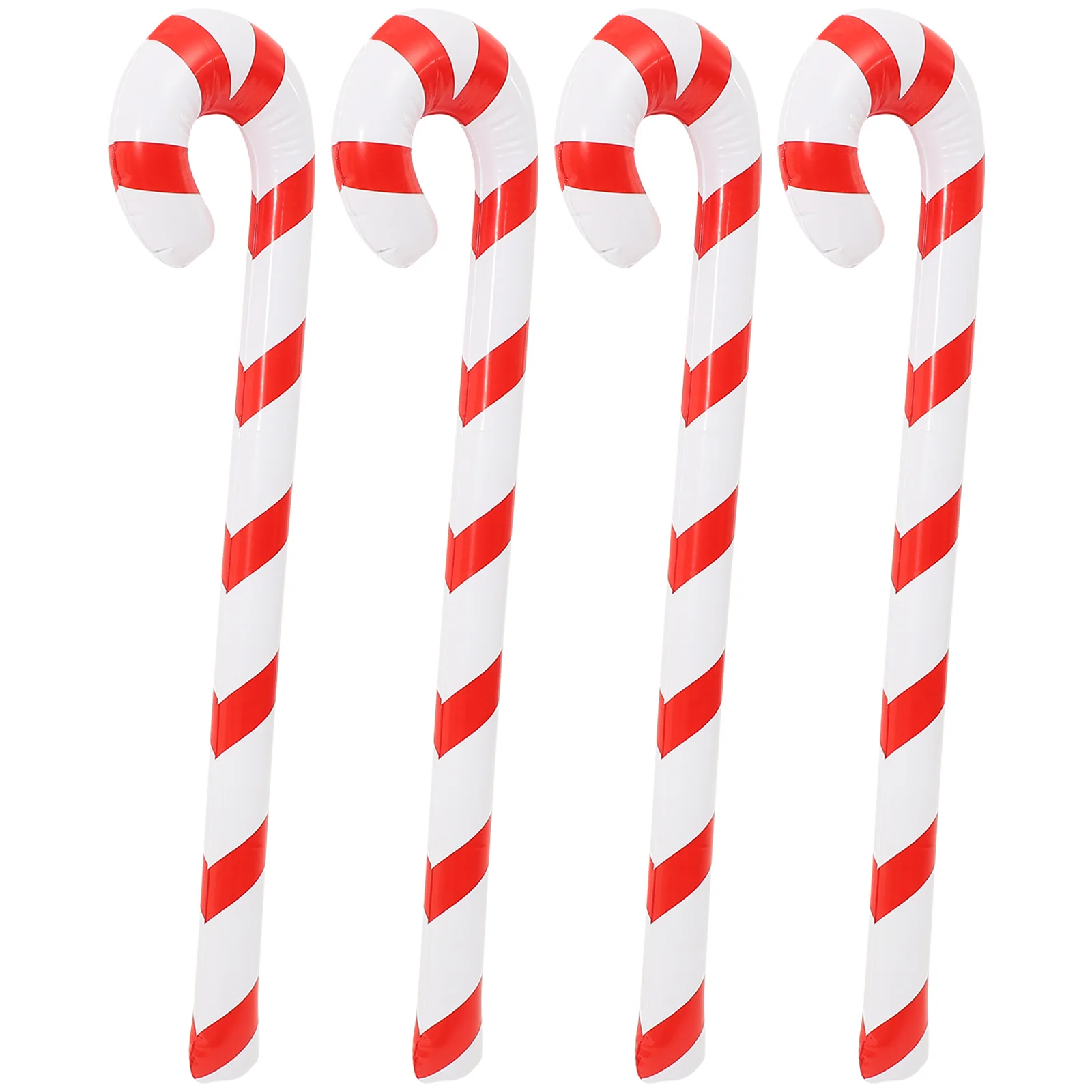 4 pçs decoração de natal fora 2023 líquidos decorações ao ar livre feriado azul doces indoor bastões festa tema inflável