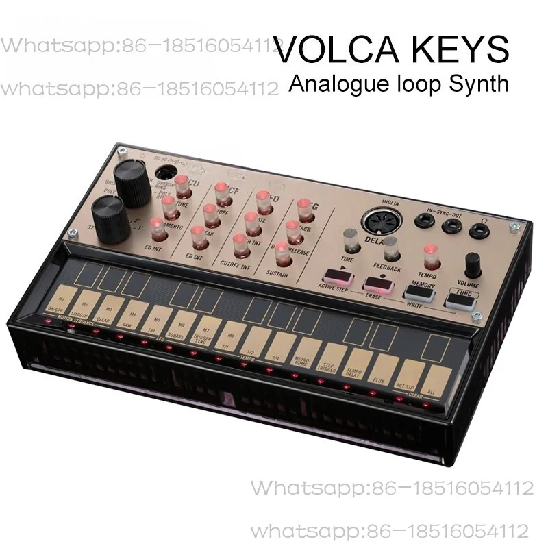 Analog Synthesizer Polyphonic Analog Sound Engine and Loop Sequencer Introductory Synthesizer
