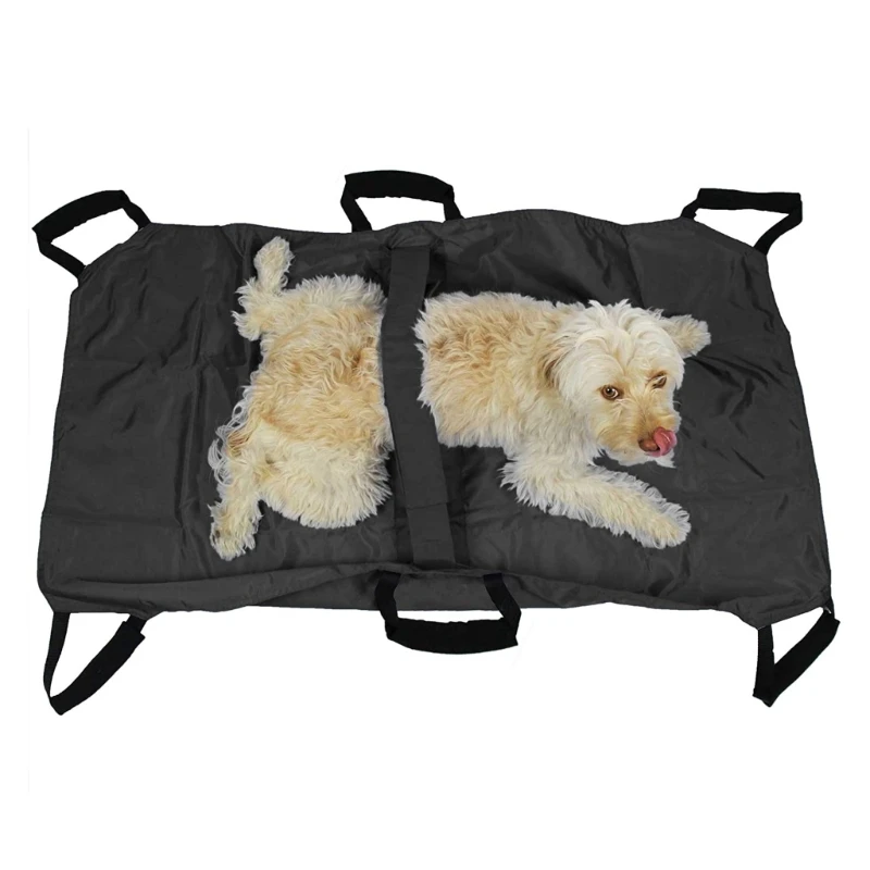 Imagem -05 - Stretcherr para Cães Velhos para Pet Hospital Clínica Suporte Traseiro Portátil Cama de Transporte Dobrável Maca com Alças H55a