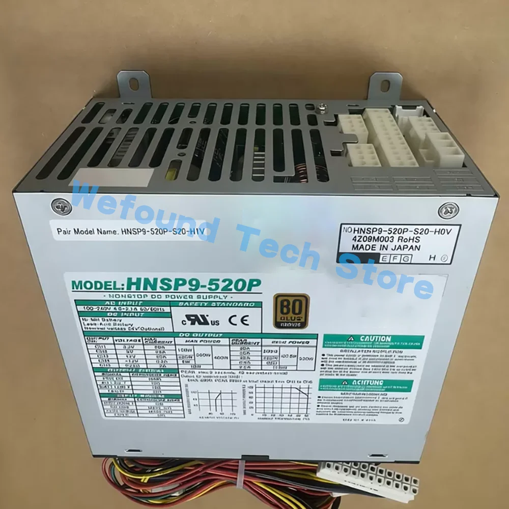 Hot Sale High Quality HNSP9-520P Power Supply 520W HNSP9-520P-S20-H1V