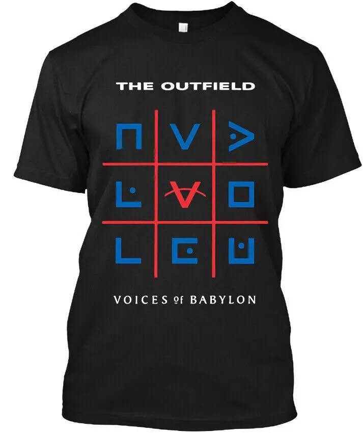 Limited New Popular The Outfield Voices of Babylon English Classic T-Shirt S-4XL