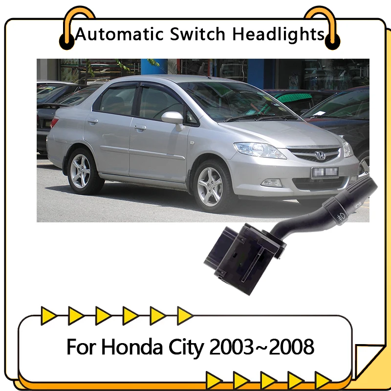 For Honda City MK4 GD6 GD7 GD8 GD9 GE1 GE4 2003~2008 Car Turn Switch Stalk Head Light Indicator auto parts Lever Front Fog Light