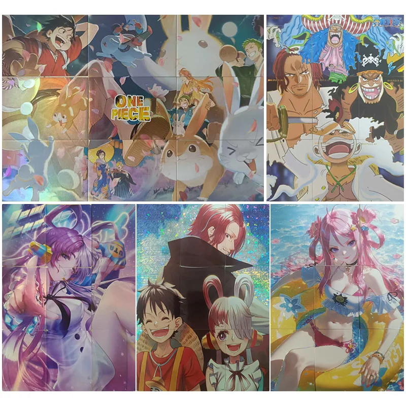 

Аниме One Piece Пазлы Карты Хэнкок Нами Робин Ута Луффи Шанкс Зоро Коллекционные карты Рождественский подарок на день рождения Детские игрушки