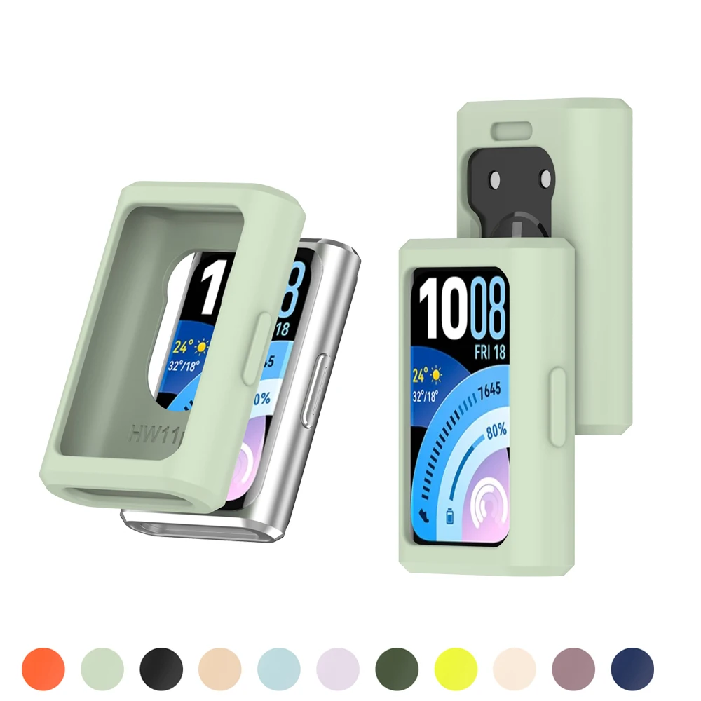 Potective Bumper Shell Frame Cover für Huawei Watch 11/11Pro Anti-Rutsch-Abdeckung Bumper für Huawei Band 11/11Pro Weiche Silikonhülle