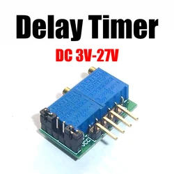 DC 3V-27V Delay Timer Cycle Time Switch Module Automatic Re-trigger Max 20days 5v 12v 24v Power off time