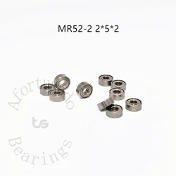 MR52-2 10PCS 2*5*2(mm) Metal Sealed Miniature chrome Steel Bearings