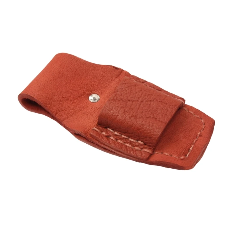 Leather Sheath Case Belt Tool Pocket Holsters for Woodworking Carpenters Construction Workers with Enough Storage Space