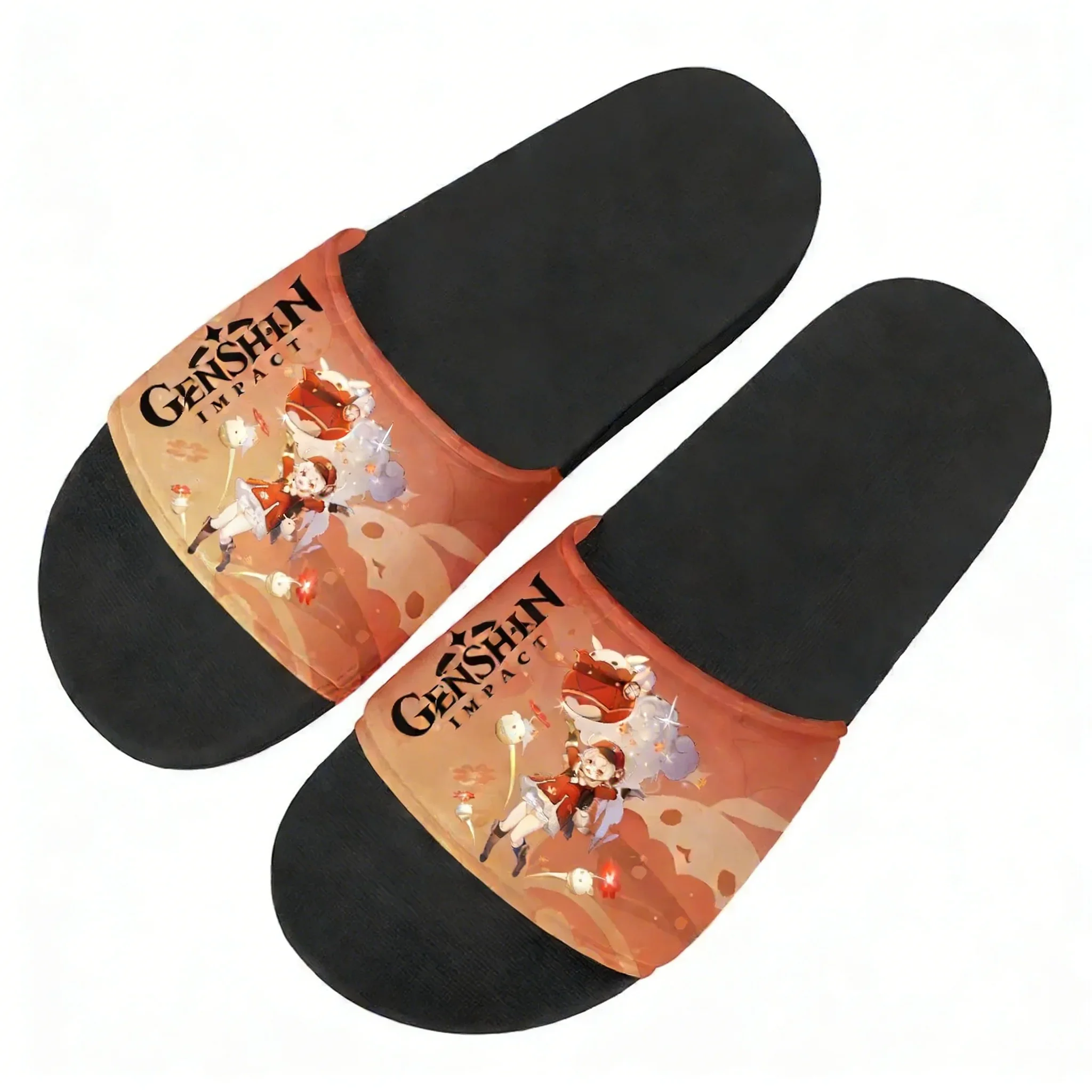 

Genshin Impact Klee Custom Made Summer Slippers Indoor Outdoor Sandals for Adults Teens Home Bathroom