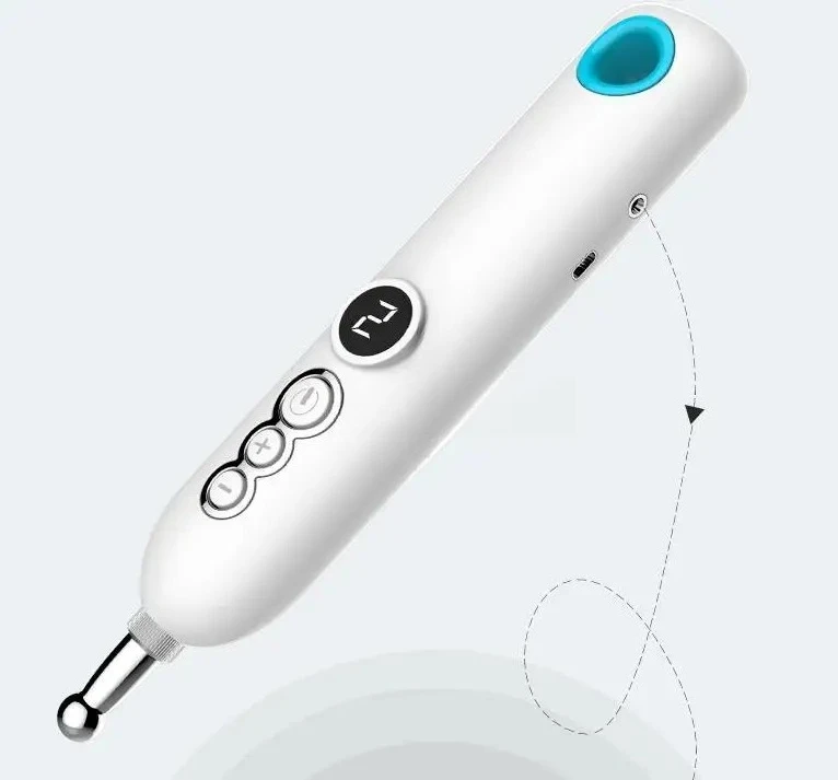 Customizable Meridian-energy electronic acupuncture and moxibustion instrument acupressure pen points massage