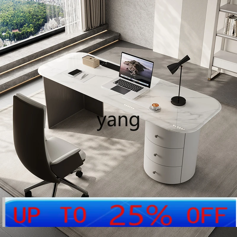 

LH Italian minimalist desk Modern minimalist stainless steel writing desk