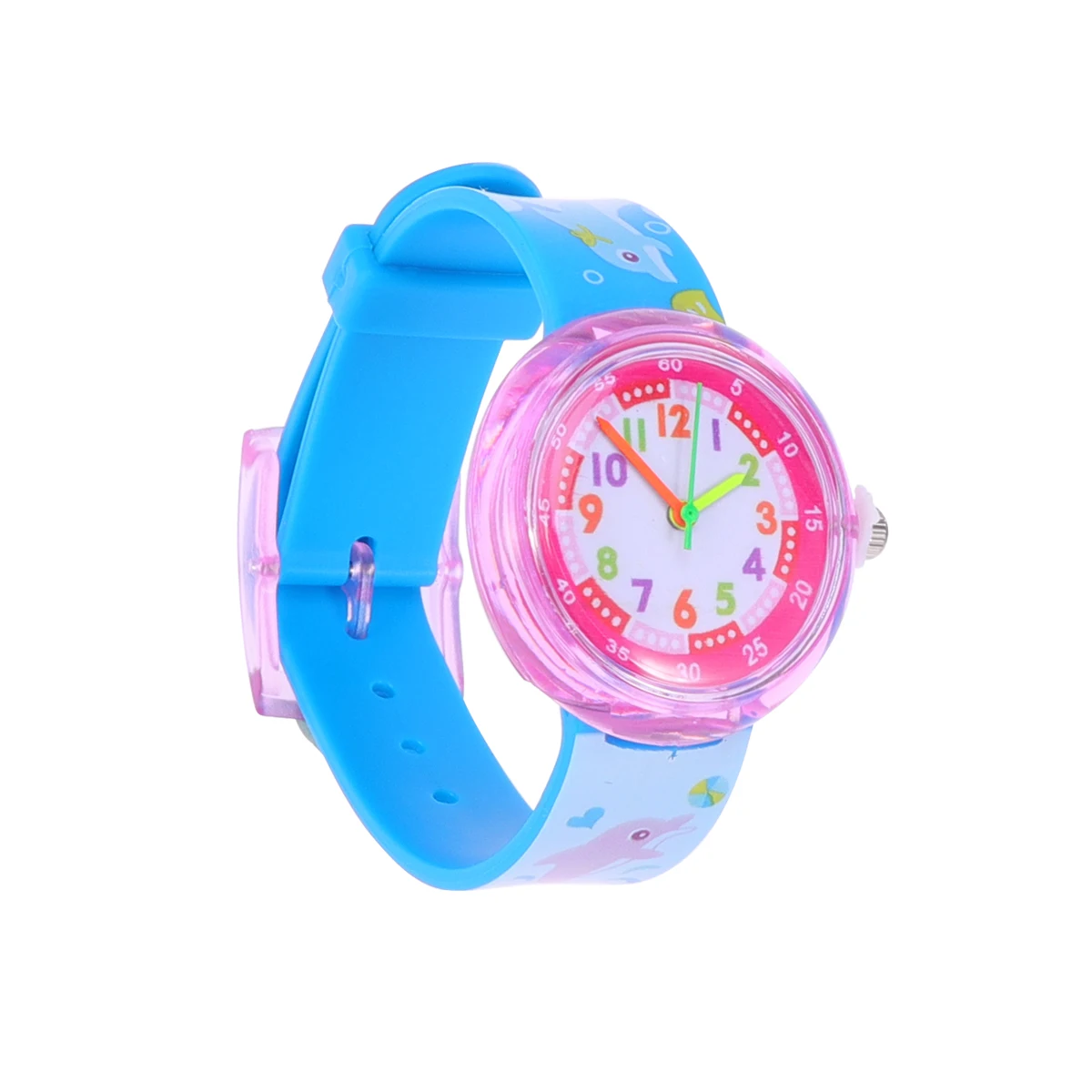 Детские часы с героями мультфильмов, силиконовые игрушки, гладкая поверхность, удобные и прочные детские наручные часы, длительное использование, сувениры для детского душа