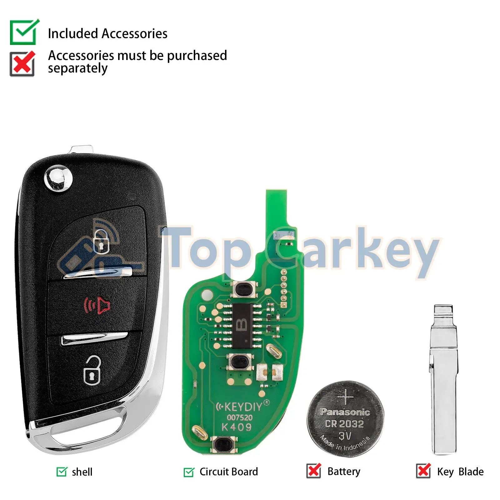 KEYDIY KD B11-2 B11-2+1 B11-3 Universal Remote Key Compatible with Peugeot 206 307 308 408 508 2008 3008 4008 Type