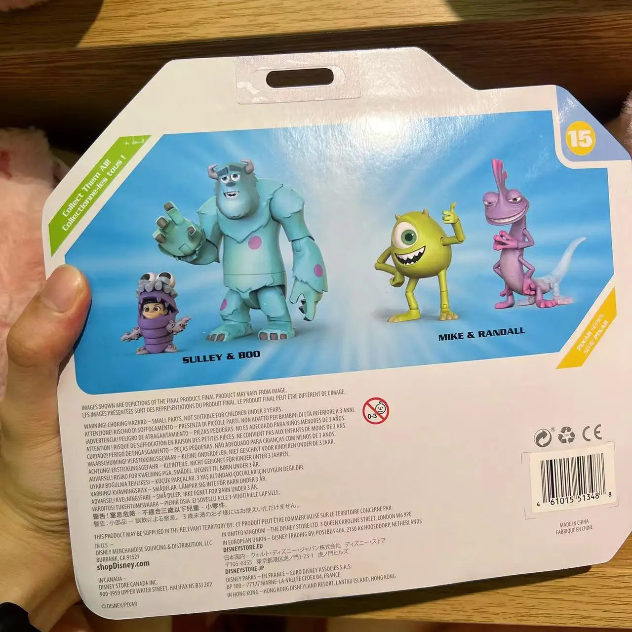 Disney Pixar Monsters Inc University Sullivan Mike and Randall Kawaii Action Figure Toys Anime Figures Dolls Christmas Gifts