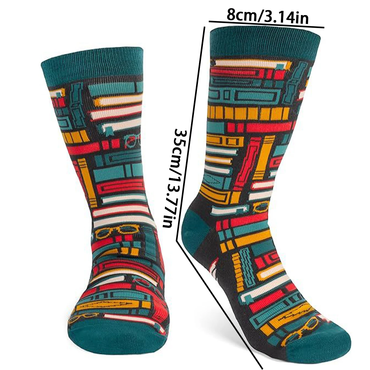 1 Pair Men'S Mid-Calf Socks | 