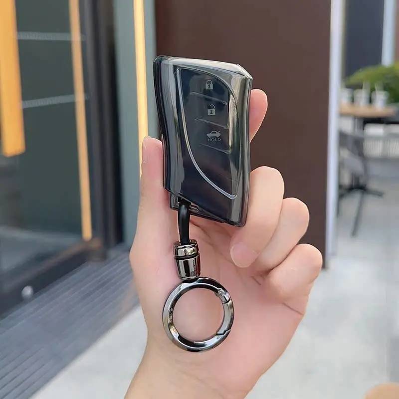 Nano TPU Tpu for Lexus UX ES UX200 UX250h ES200 ES300h ES350 US200 US260h Smart Remote Car Key Case Cover Keychain Accessories