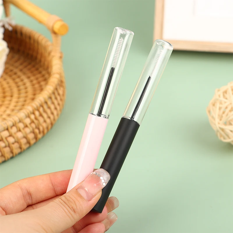 5ML Ultra Fine Brush Empty Mascara Tube Liquid Eyeliner Mascara Bottle Eyelash Elongation Refillable Cosmetics Containers