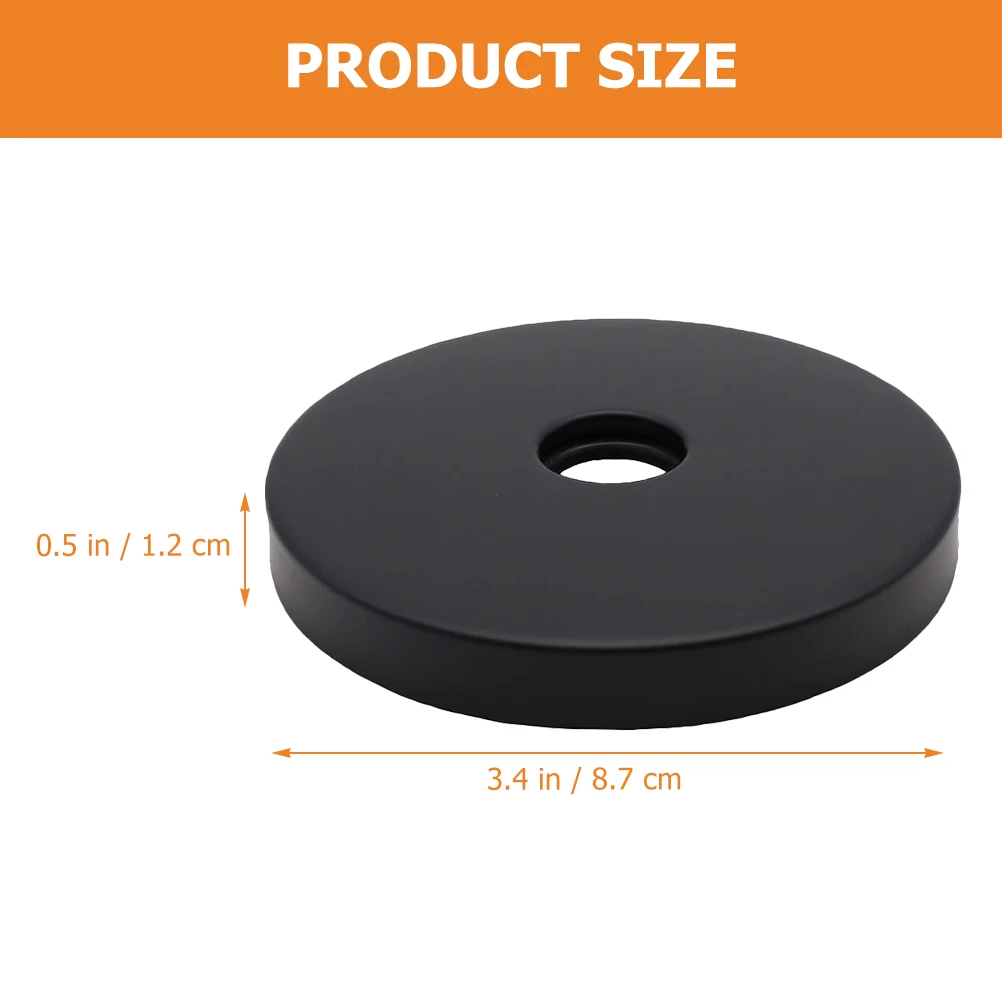

2pcs Replacement 304 Stainless Steel Large Diameter Plumbing Cover Plates Shower Flange Pipe Cover Wall Flange Escutcheon Plate