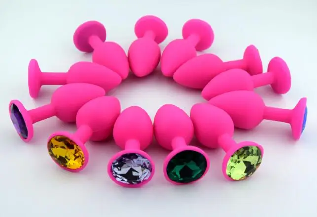 3 حجم سيليكون المكونات الشرج بعقب الغنيمة كريستال مجوهرات الشرج الخرز المتوسع موسع جهاز تدليك للبروستاتا الكبار الاستمناء لعبة الجنس