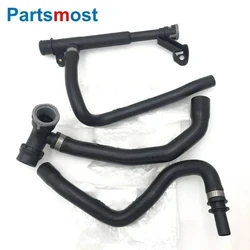 Oil Cooler Outlet Hose Bottom to Water Pump For 3.2L Land Rover LR2 Volvo Thermostat to Radiator Pipe LR005563 LR005564 LR005566
