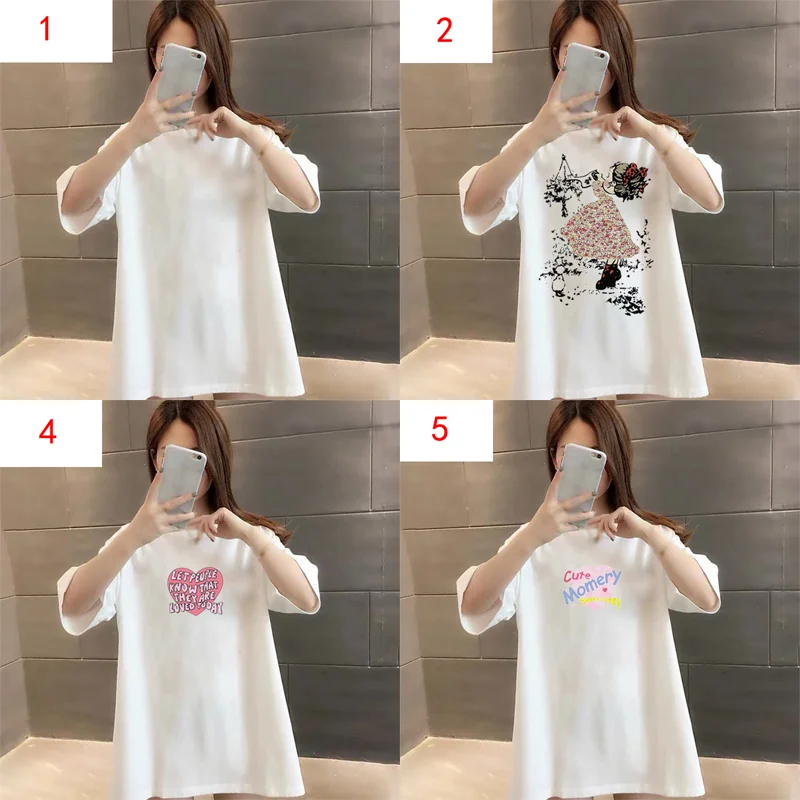 

New Loose Girls T-Shirts Casual Fashion Girl's Shirt