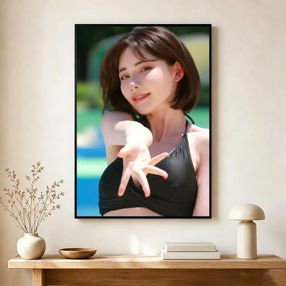 Adult Actress E-Eimi Fukada Poster Wall Art Print Decorative Mural Home Decor Gift Unframed