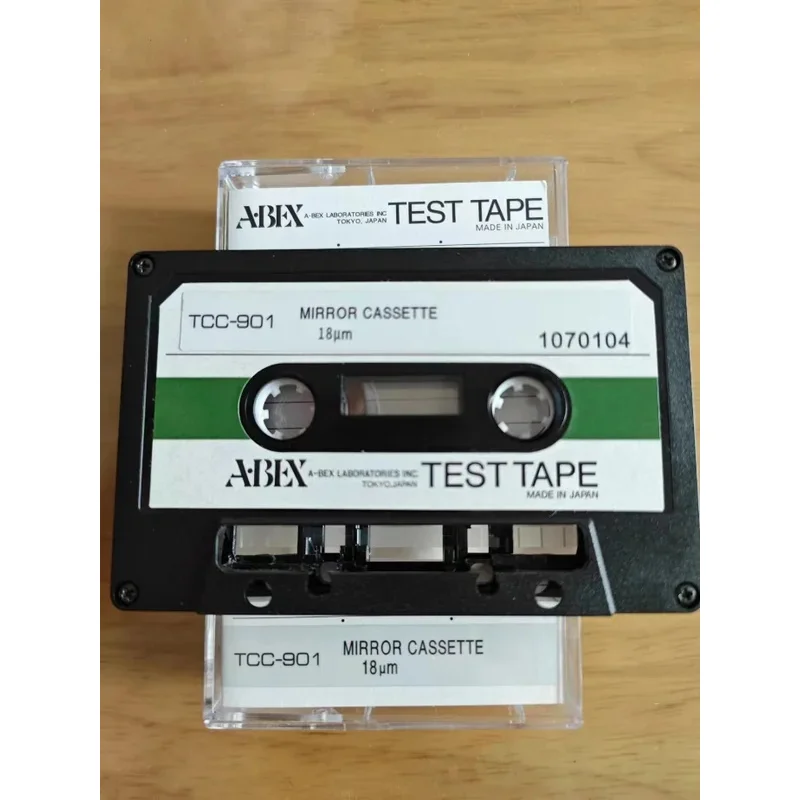 FOR ABEX Mirror Cassette Test Tape TCC-901 cassette path checker, New