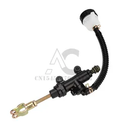 Motorcycle Rear Brake Pump Foot Hydraulic Refit Rear Brake Master Cylinder Pump With Reservoir For Suzuki Kawasaki Honda Yamaha