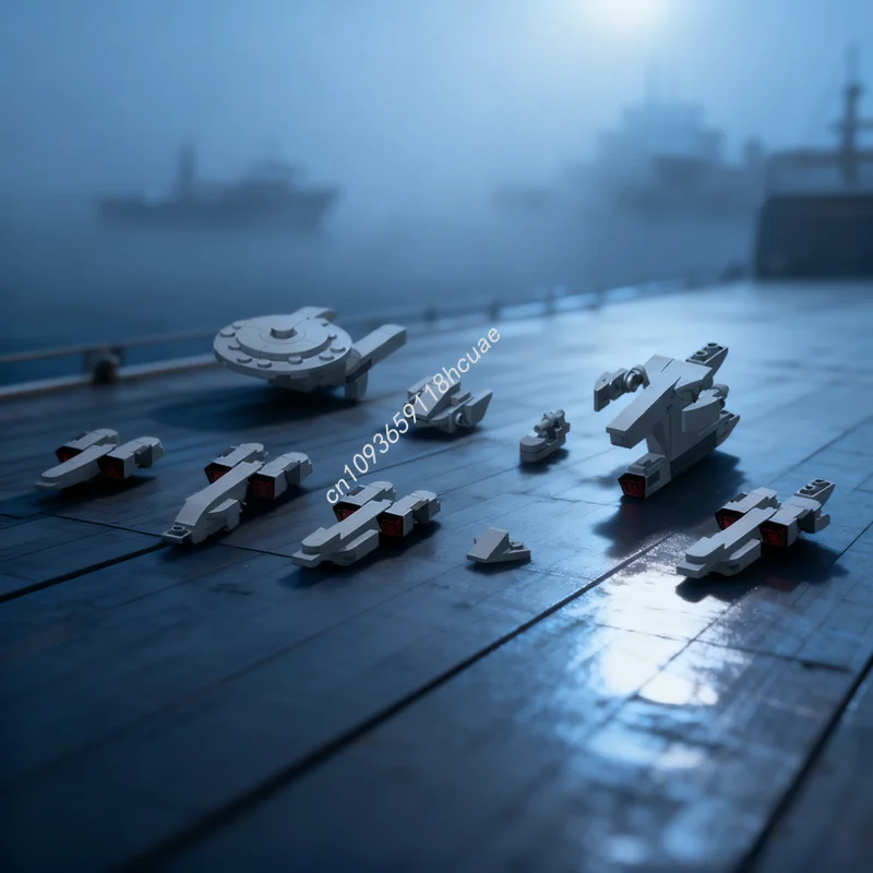 

175pcs MOC Space FASA Small Ships Pack Model Building Blocks Construction Toy Christmas Gifts DIY Education Creative Idea