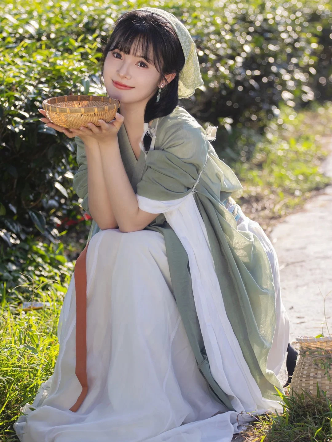 

Новинка 2026 года: Весенний традиционный китайский костюм Ханьфу для женщин, с широким воротником, перекрестными элементами, в стиле феи, для выступлений/представлений