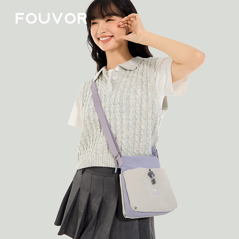 

EPOL Teenage Students Shoulder Bag Women's Nylon Waterproof Casual Sports Crossbody Bags Fashion Canvas Travel Bag 3047-15